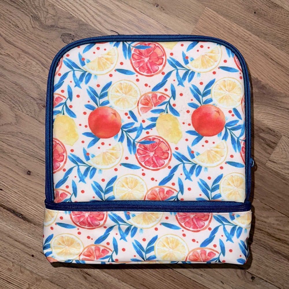Ciroa Fruit Print Insulated Cooler Bag NEW without tags
